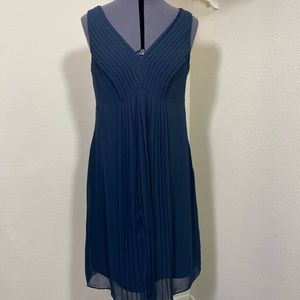 Ann Taylor navy blue dress